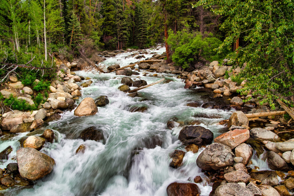 Lake Creek in Beartooth Mountains